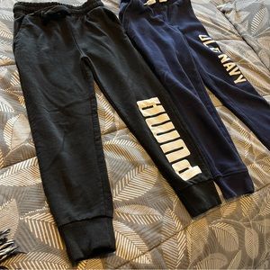 Lot Of 2 Warm Pants Boy Size 5T Old Navy And PUMA